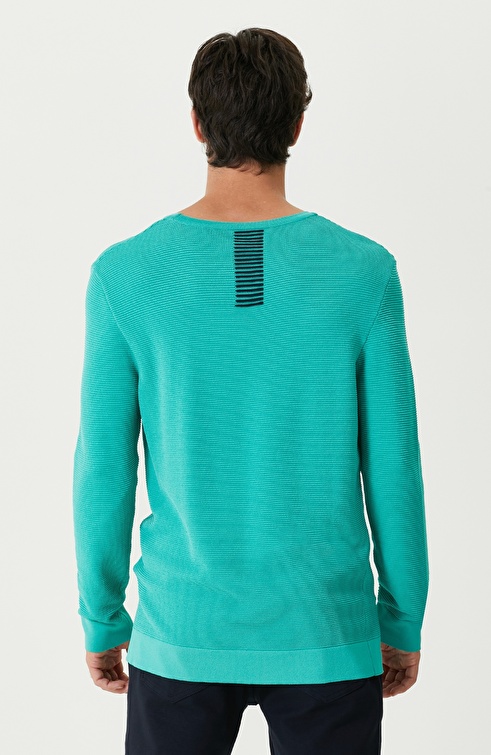 N-Tech Green Sweater