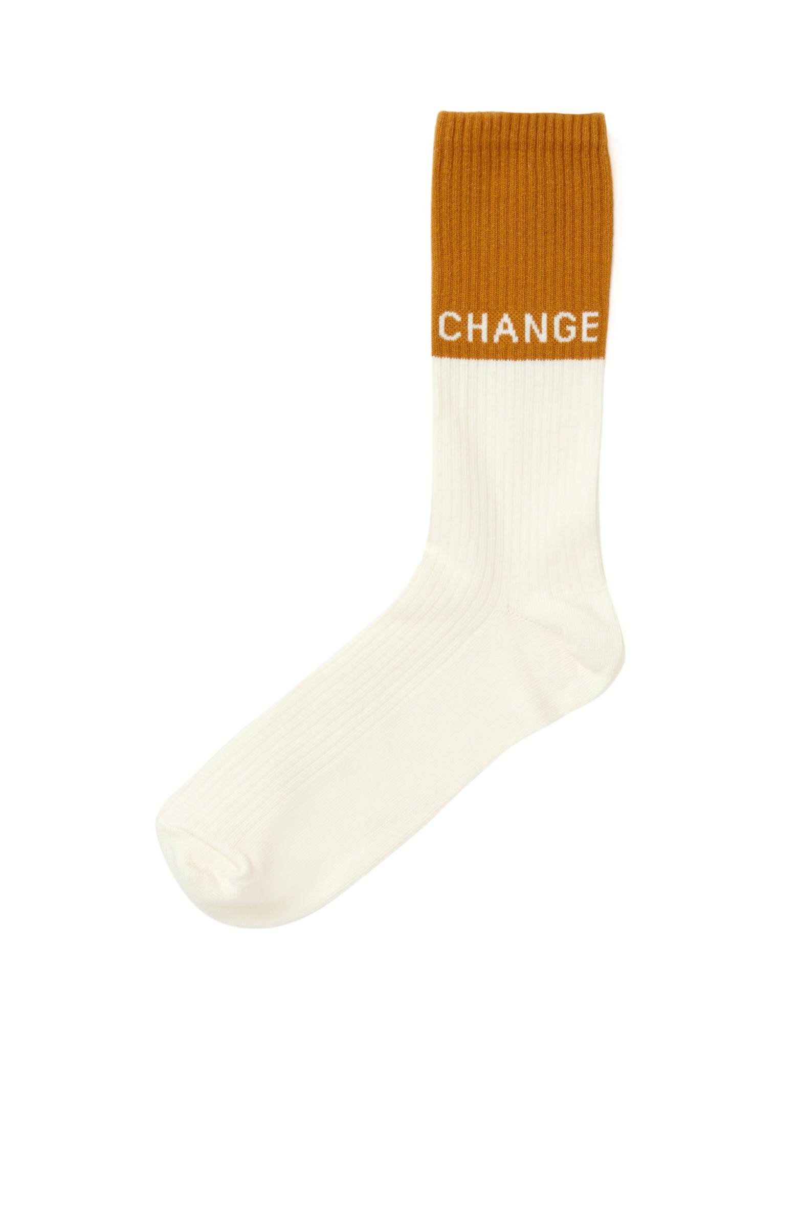 Mustard Ecru Women's Socks