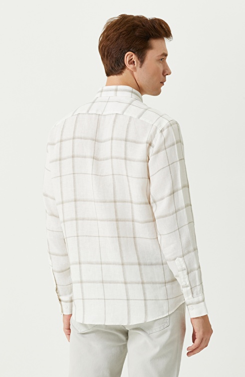 Ecru Linen Shirt