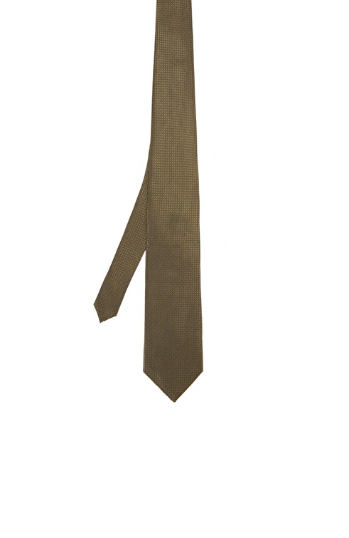 Men's Khaki Silk Tie