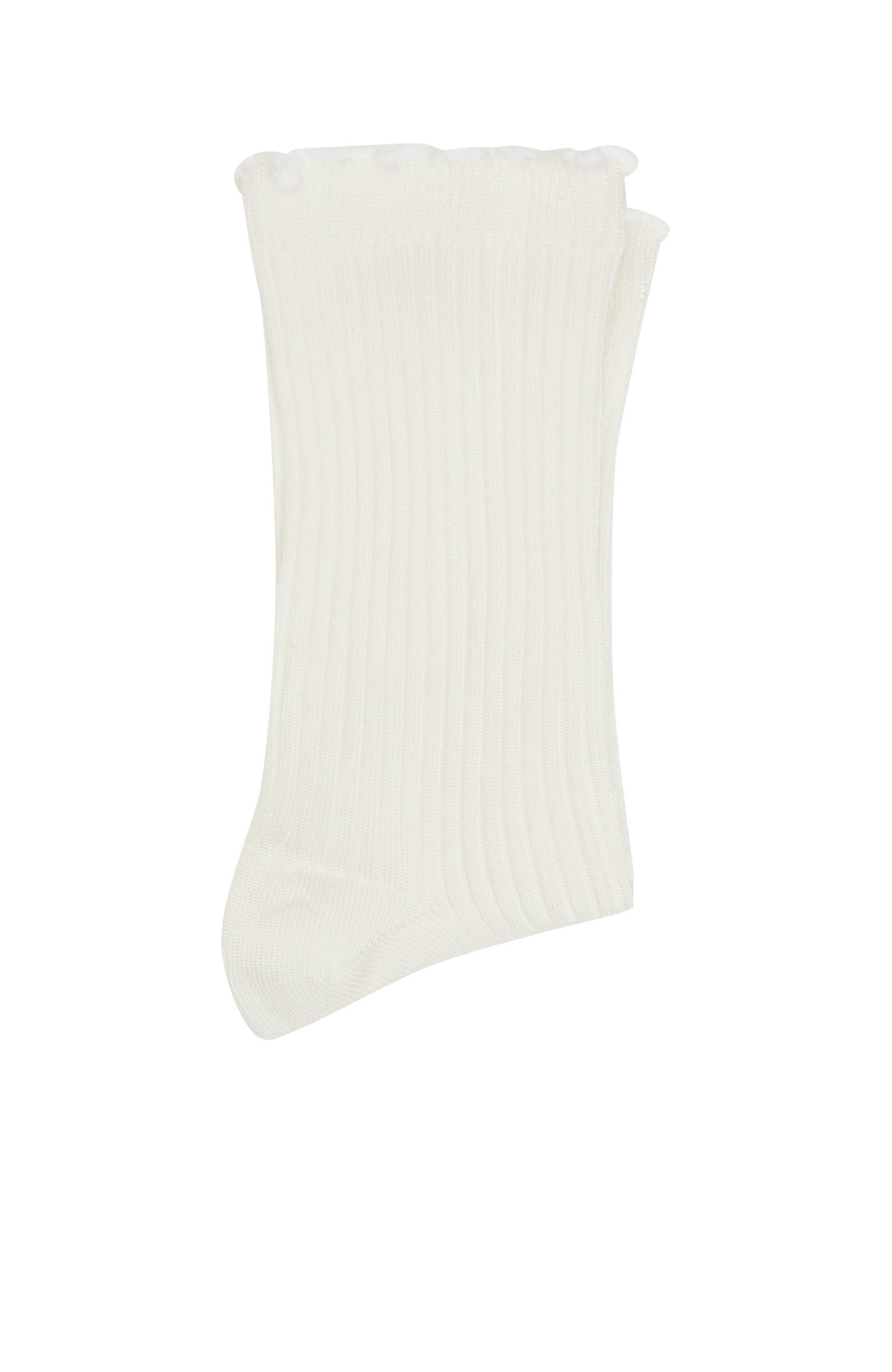 Off White Womens Bamboo Socks