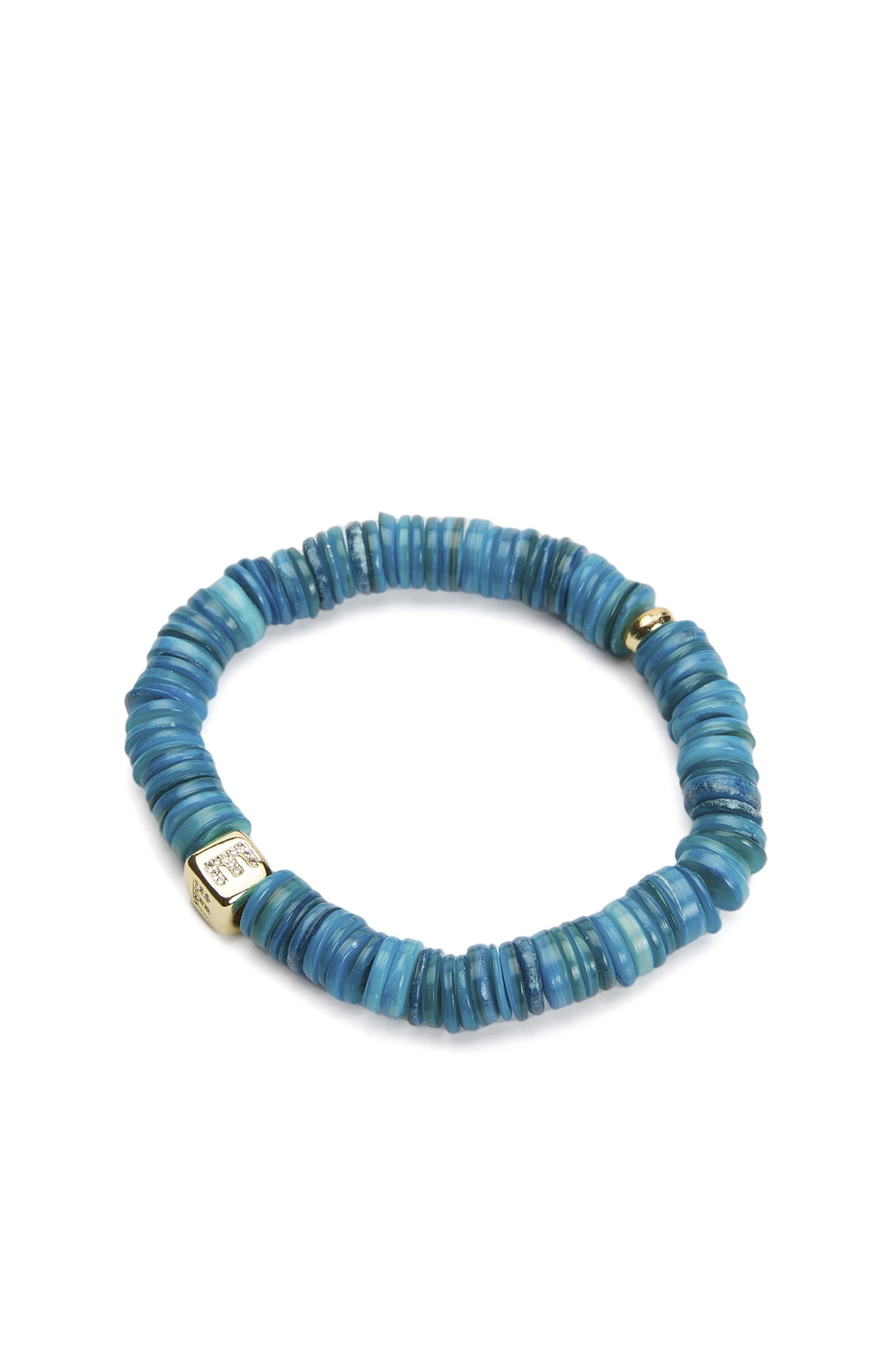 Blue Beads Women's Bracelet