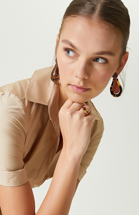 Brown Women's Earrings