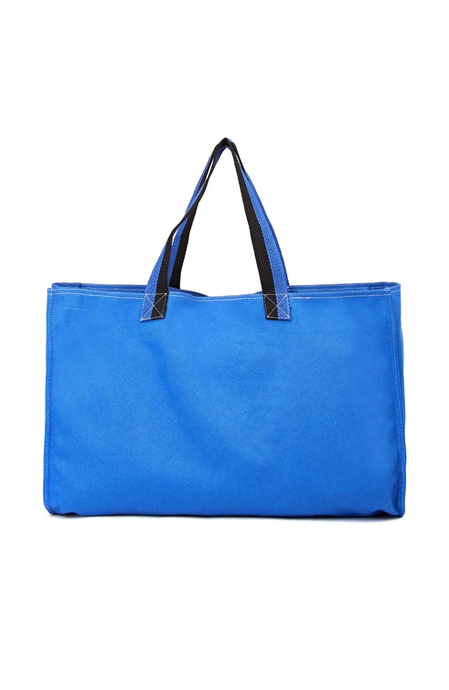 Navy Blue Women's Beach Bag