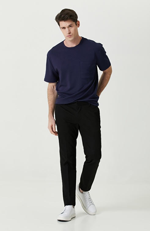 Indigo Crew Neck Short Sleeve Tshirt