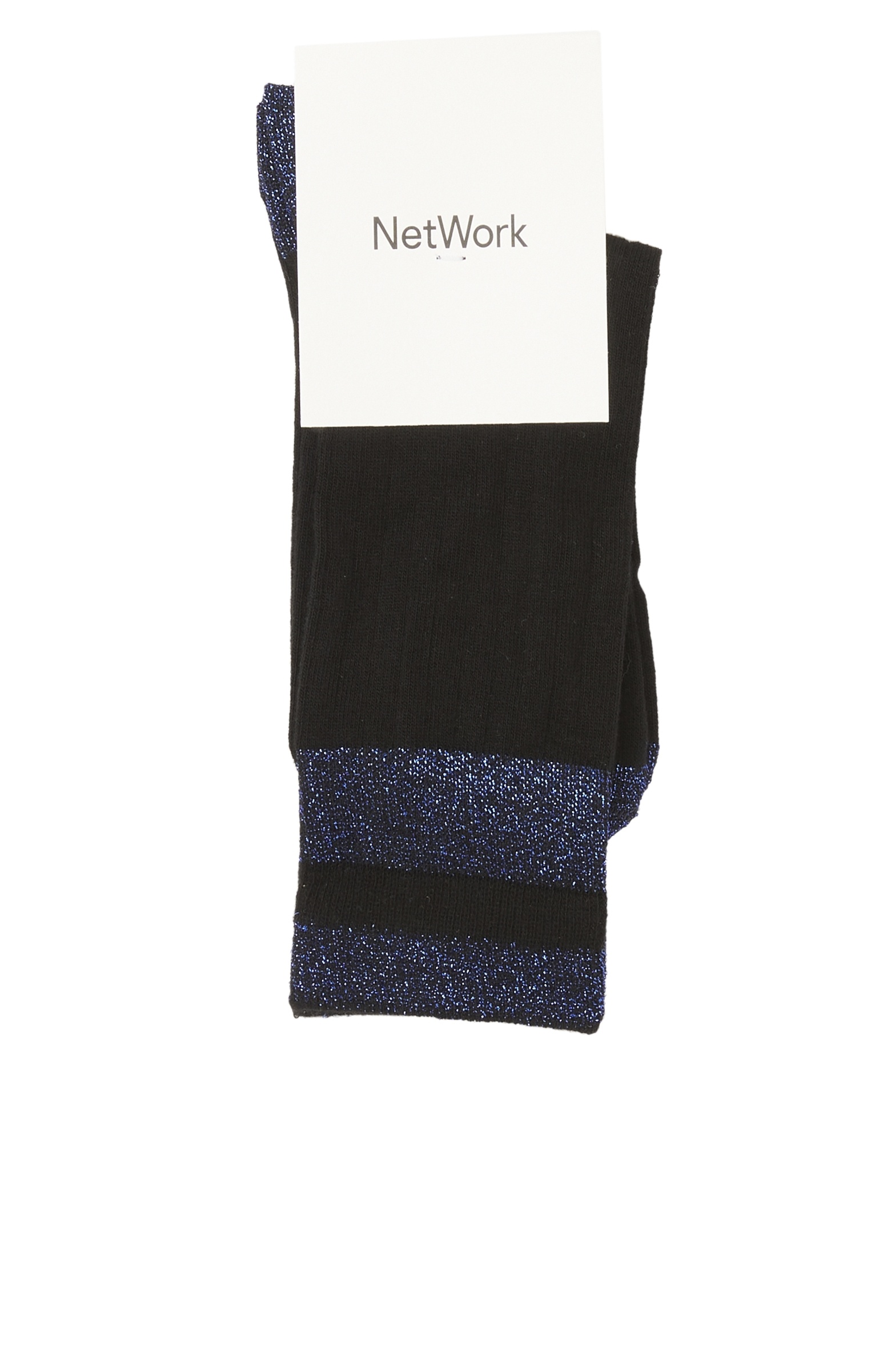 Women's Black Navy Blue Socks