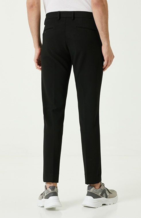 Slim Fit Black Pants