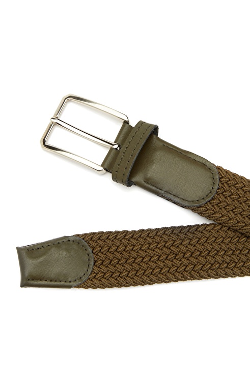 Dark Khaki Men's Belt