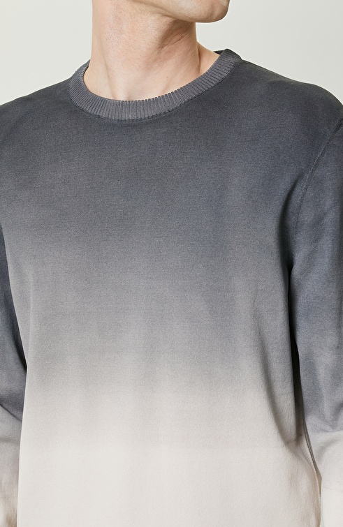 Gradient Anthracite Knitwear Sweater