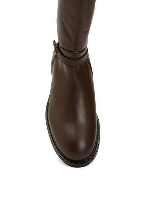 Brown Women's Leather Boots