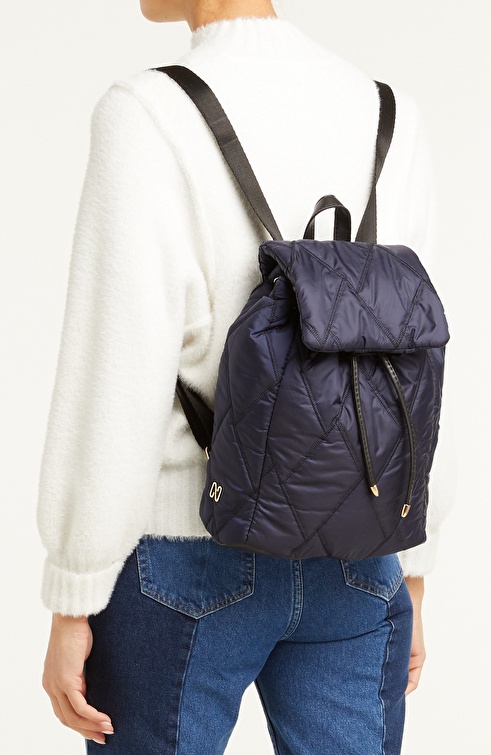 Navy Blue Women's Backpack