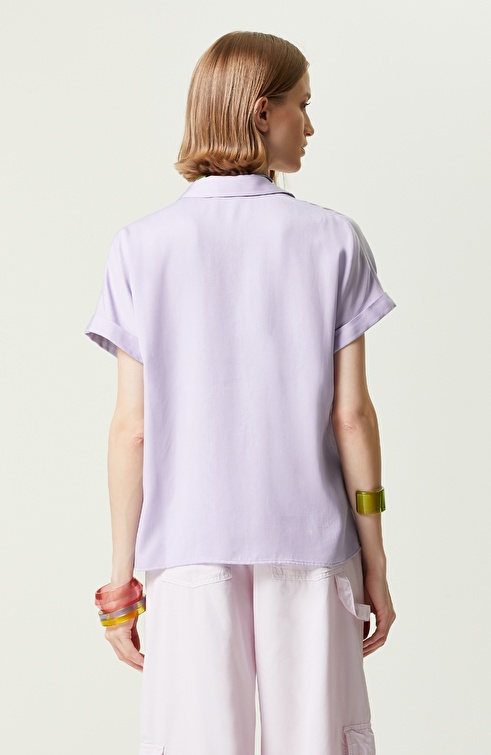 Lilac Short Sleeve Shirt