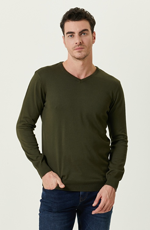 Khaki Knitwear