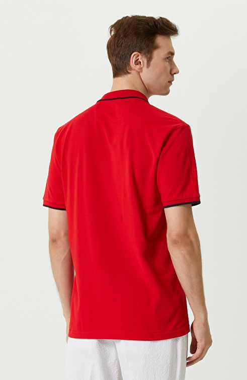 Slim Fit Red T-shirt