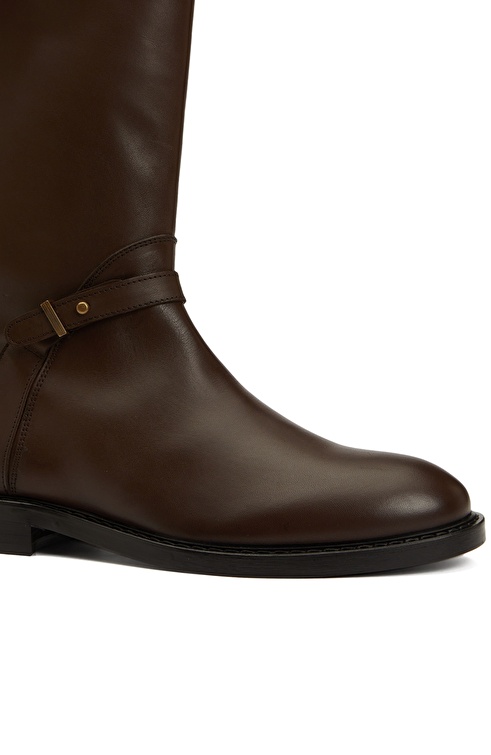 Brown Women's Leather Boots