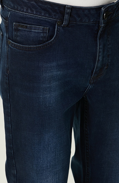 5 Pocket Indigo Denim Trousers