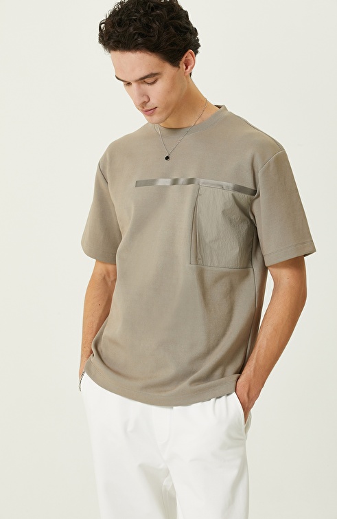 Mink Crew Neck T-Shirt