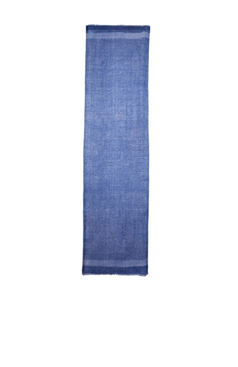 Blue Dot Men's Linen Shawl