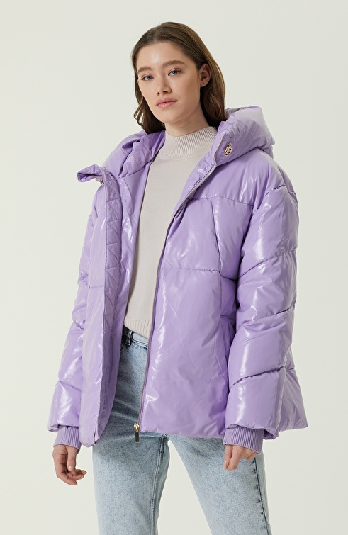 Lilac Puff Coat