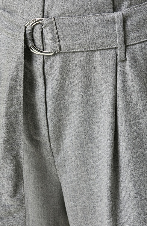 Light Gray Wool Trousers