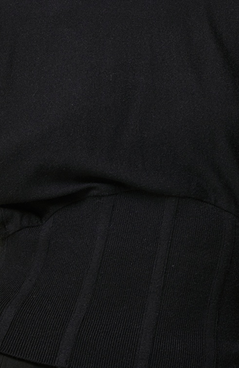 Slim Fit Black Sweater