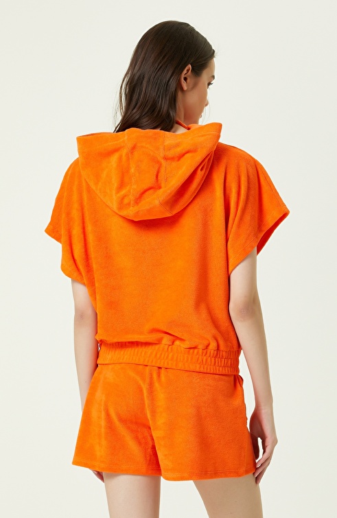 Orange Towel Sweatshirt