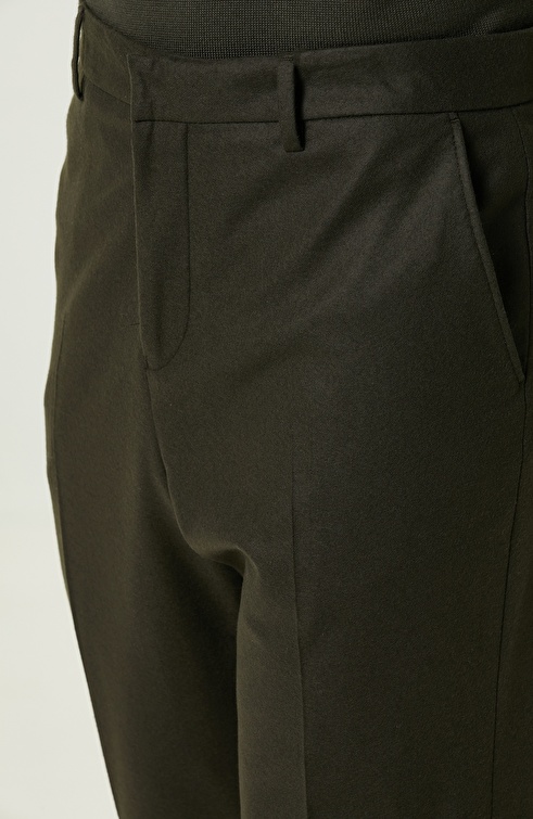 Double Leg Khaki Trousers