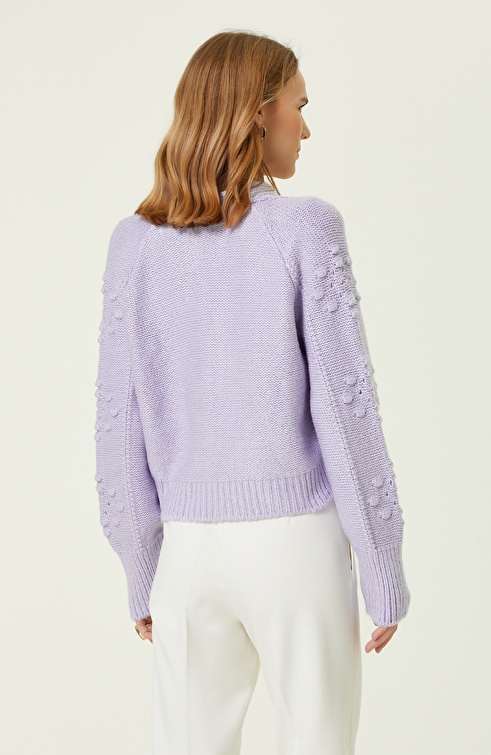 Lilac Cardigan