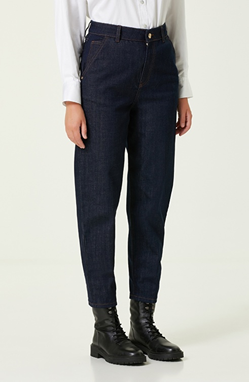 Dark Indigo Denim Pants