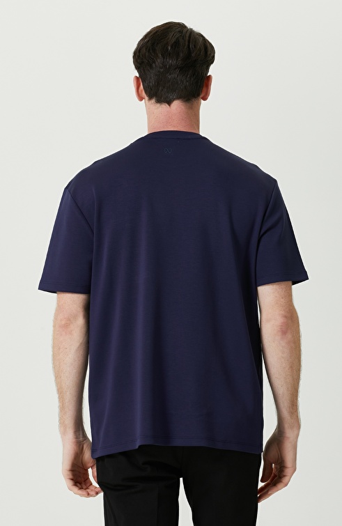 Indigo Crew Neck Short Sleeve Tshirt