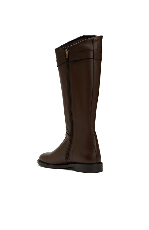 Brown Women's Leather Boots