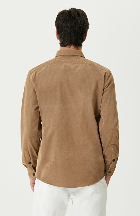 Comfort Fit Mink Outer Shirt