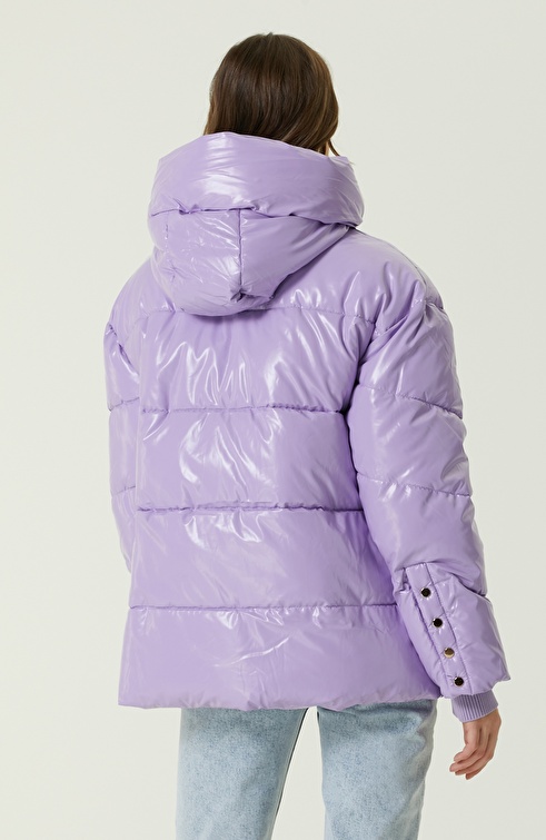 Lilac Puff Coat