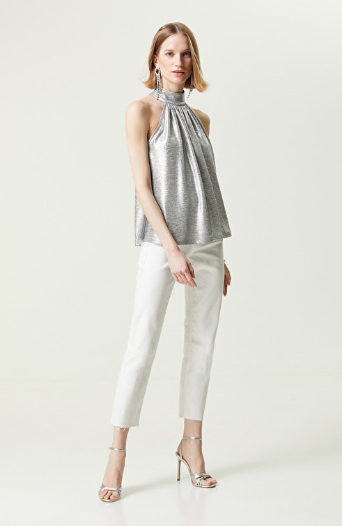 Silver Blouse