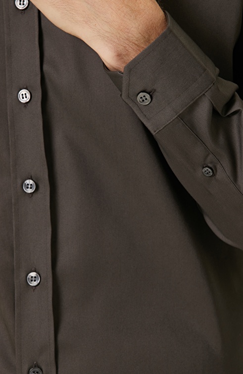 Mink Colored Non-Iron Shirt