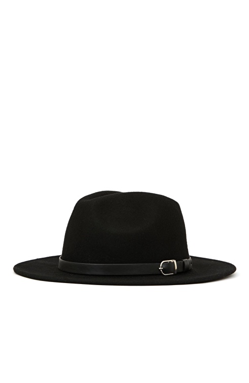 Black Men's Wool Hat