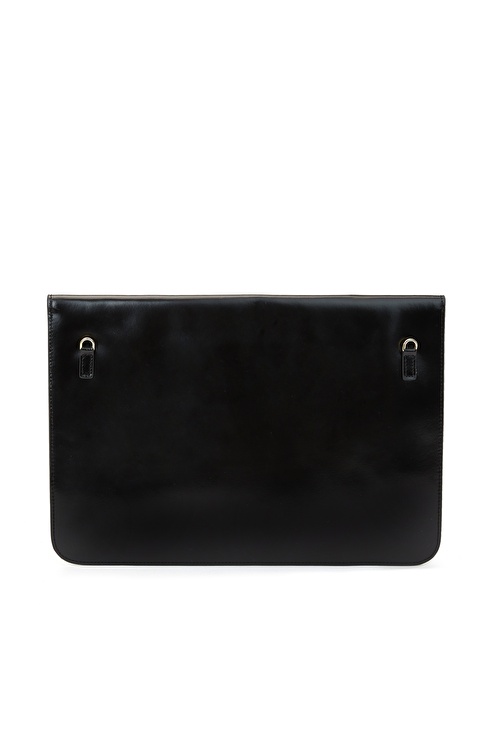 Black Women's Leather Clutch