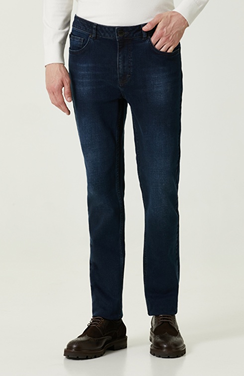 5 Pocket Indigo Denim Trousers