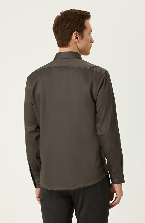 Mink Colored Non-Iron Shirt