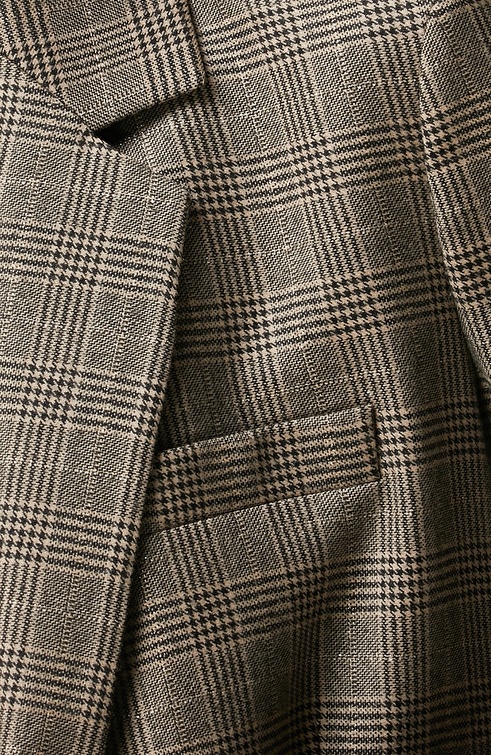 Brown Plaid Jacket