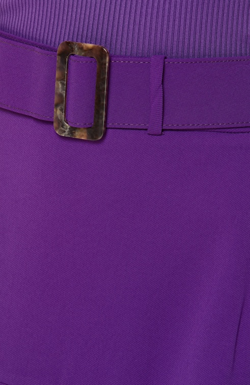 Purple Mini Skirt