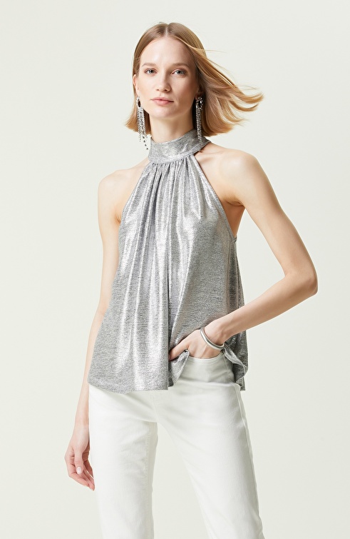 Silver Blouse