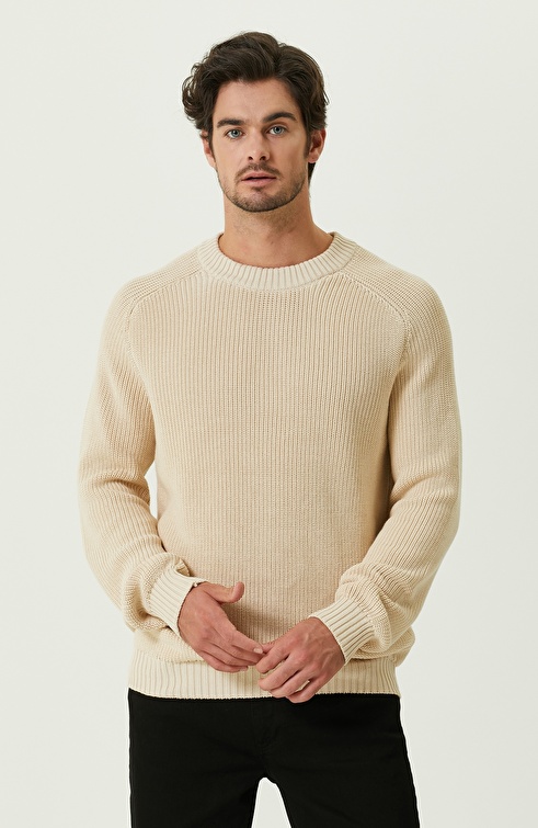 Cream Sweater