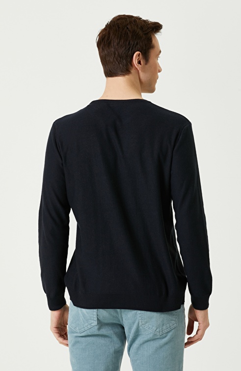 Navy Blue Sweater