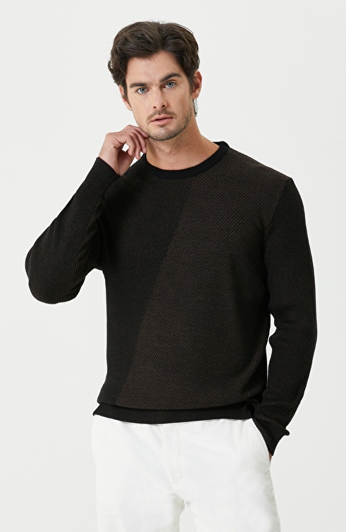 Black Wool Sweater