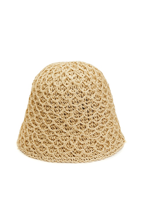 Ecru Women's Paper Straw Hat