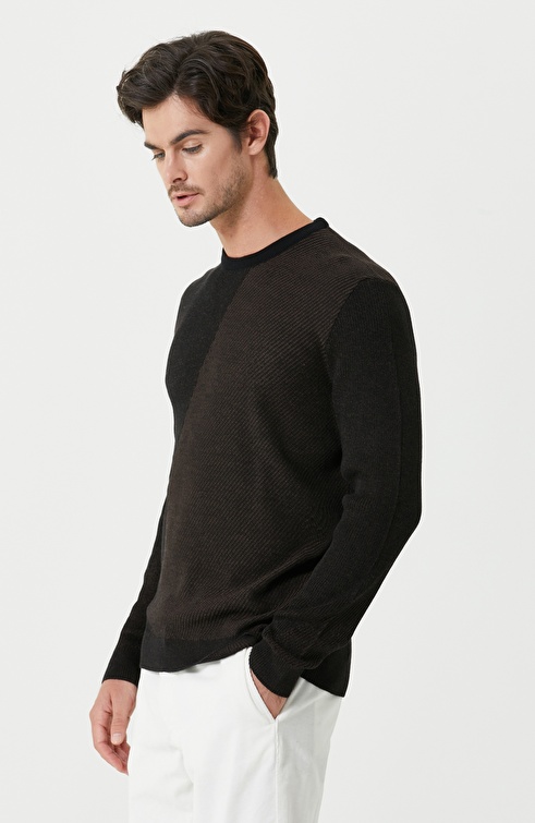 Black Wool Sweater