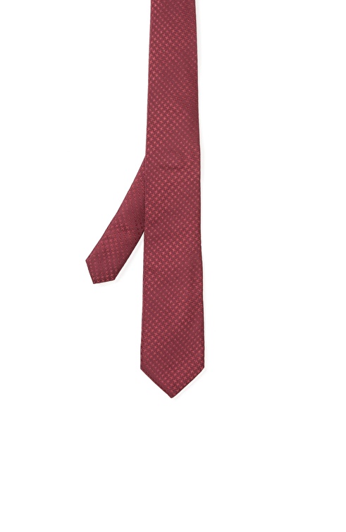 Claret Red Silk Tie