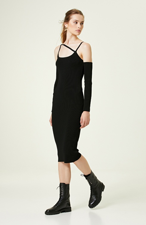 Black Midi Dress