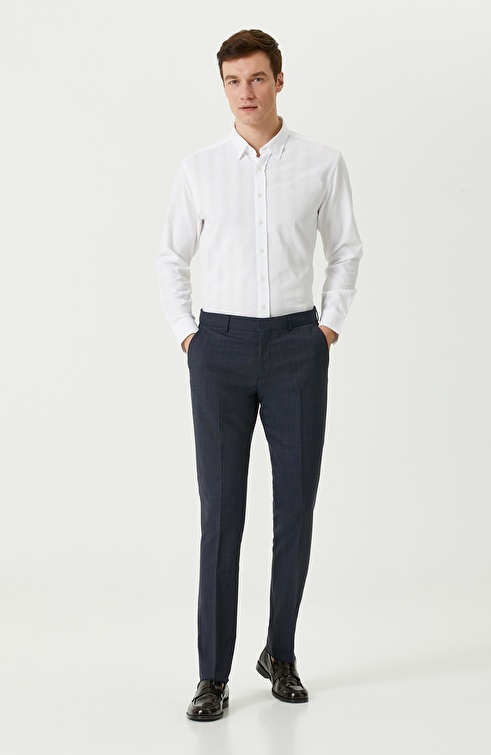 Slim Fit White Shirt